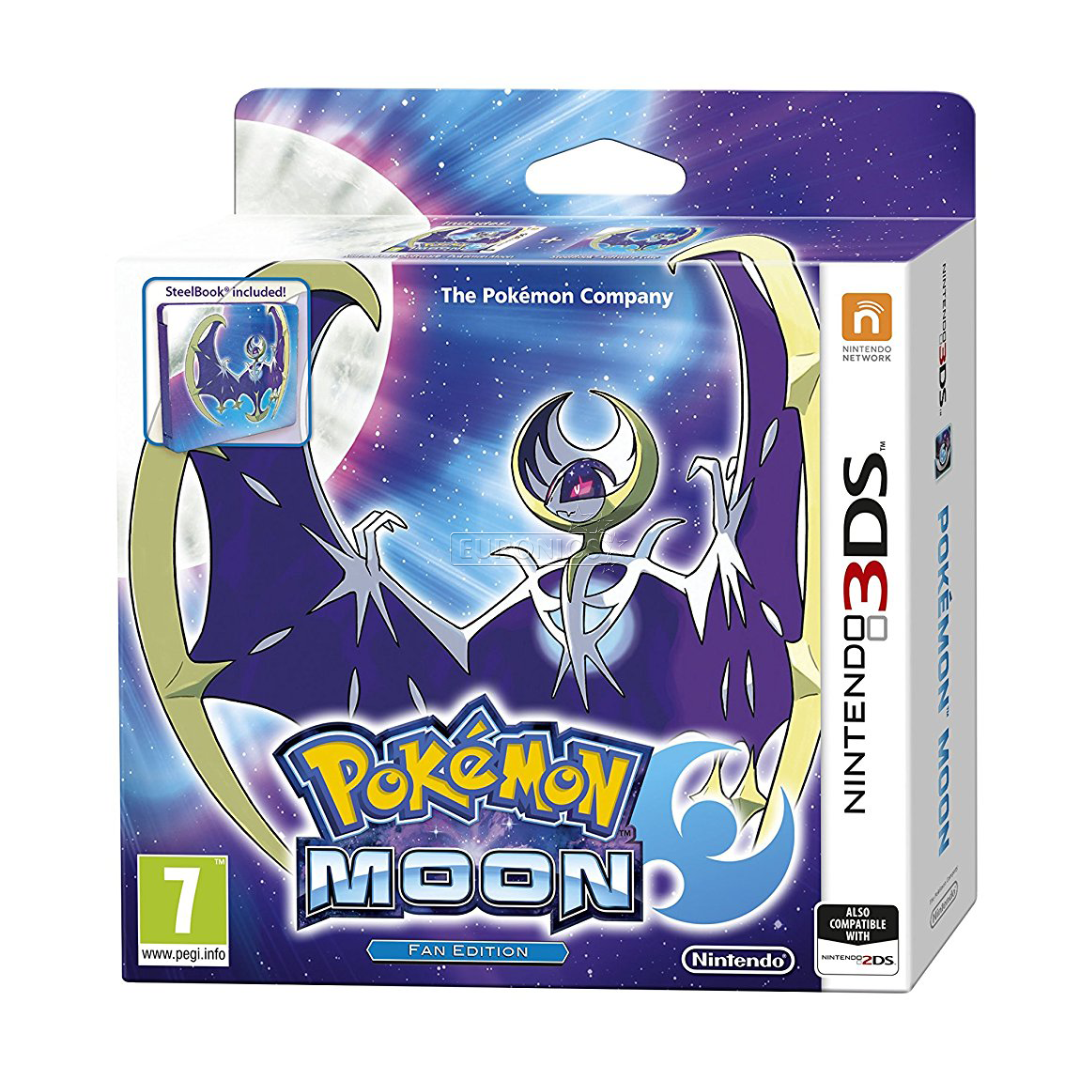 3DS mäng Pokemon Moon Fan Edition