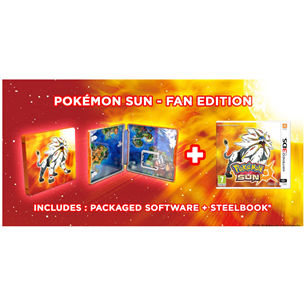 3DS mäng Pokemon Sun Fan Edition