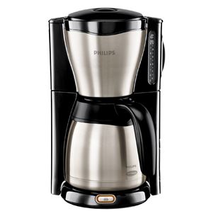 Philips, water tank 1.2 L, black/inox - Coffee maker HD7546/20