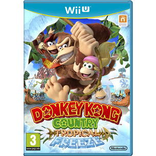 Nintendo Wii U game Donkey Kong Country: Tropical Freeze