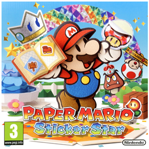 3DS mäng Paper Mario: Sticker Star