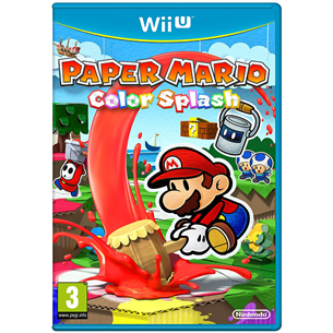 WiiU mäng Paper Mario: Color Splash