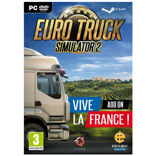 Arvutimäng Euro Truck Simulator 2: Viva la France