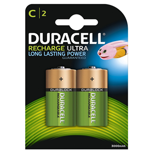 Battery Duracell C / 2 pcs
