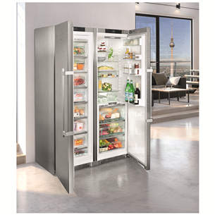 Side-by-side refrigerator Premium BioFresh NoFrost, Liebherr (185 cm)