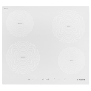 Hansa, width 57.6 cm, white - Built-in induction hob