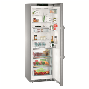 Liebherr BioFresh Premium, высота 185 см, 367 л, нержавеющая сталь - Холодильный шкаф