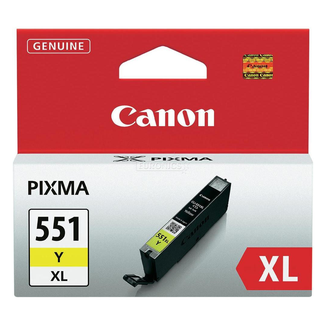 Ink cartridge Canon CLI-551XLY (yellow)