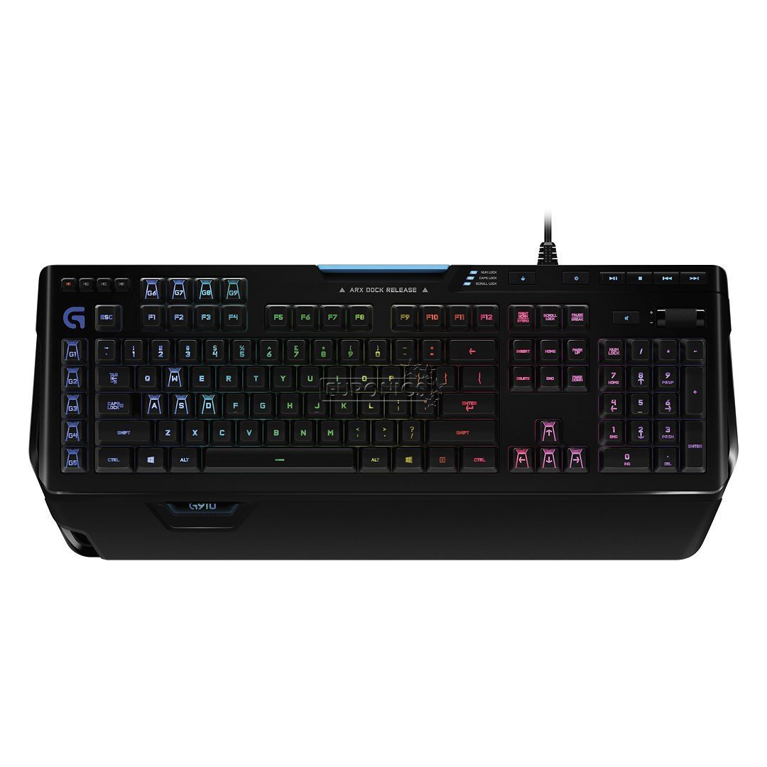 Logitech G910 Orion Spectrum, US, must - Mehaaniline klaviatuur