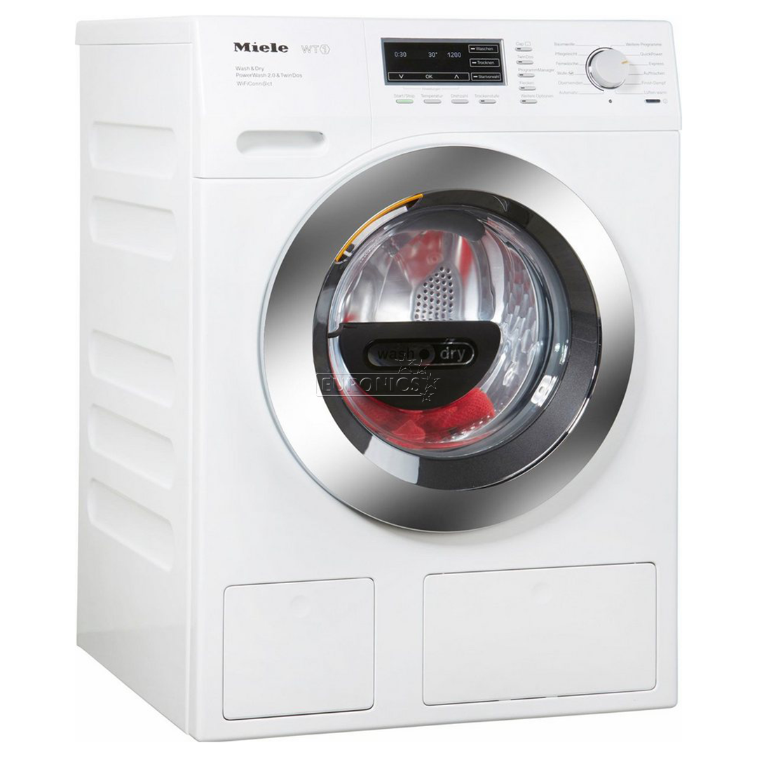 Washer-dryer Miele TwinDos & QuickPower Wifi (7 kg / 4 kg), WTH730WPM