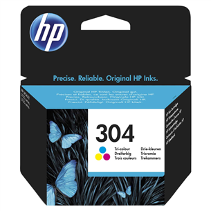 Ink cartridge HP 304 (tri-colour) N9K05AE#UUS