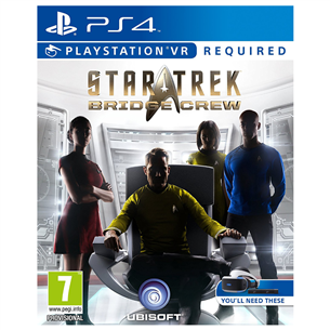 PS4 VR mäng Star Trek: Bridge Crew