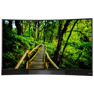 55'' curved Ultra HD LED LCD TV TCL