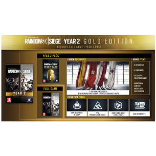 PS4 mäng Rainbow Six: Siege Year 2 Gold Edition
