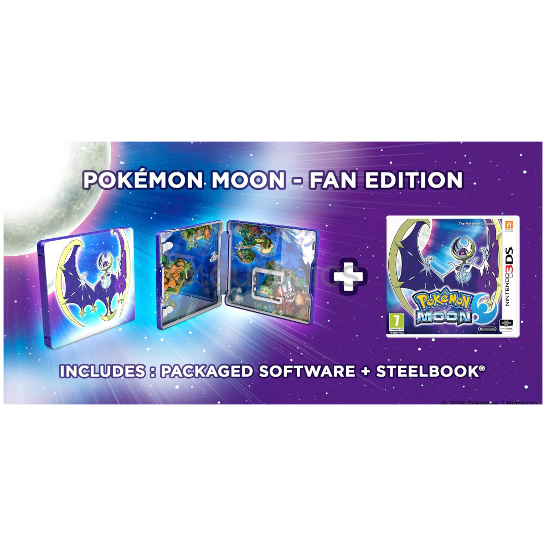 Игра для 3DS, Pokemon Moon Fan Edition