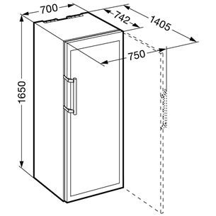 Veinikülmik Liebherr GrandCru (maht: 201 pudelit)