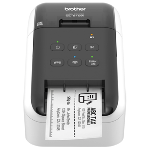 Brother QL-810W, WiFi, valge/must - Etiketiprinter