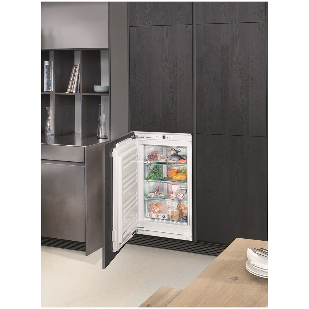 Интегрируемый морозильник NoFrost, Liebherr / объем: 88 л