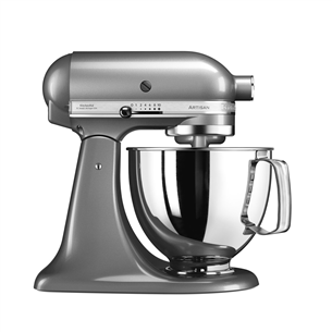 KitchenAid Artisan, 4,8 л, 300 Вт, cеребристый - Миксер