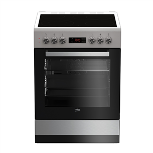 Beko, 72 L, inox - Freestanding Ceramic Cooker