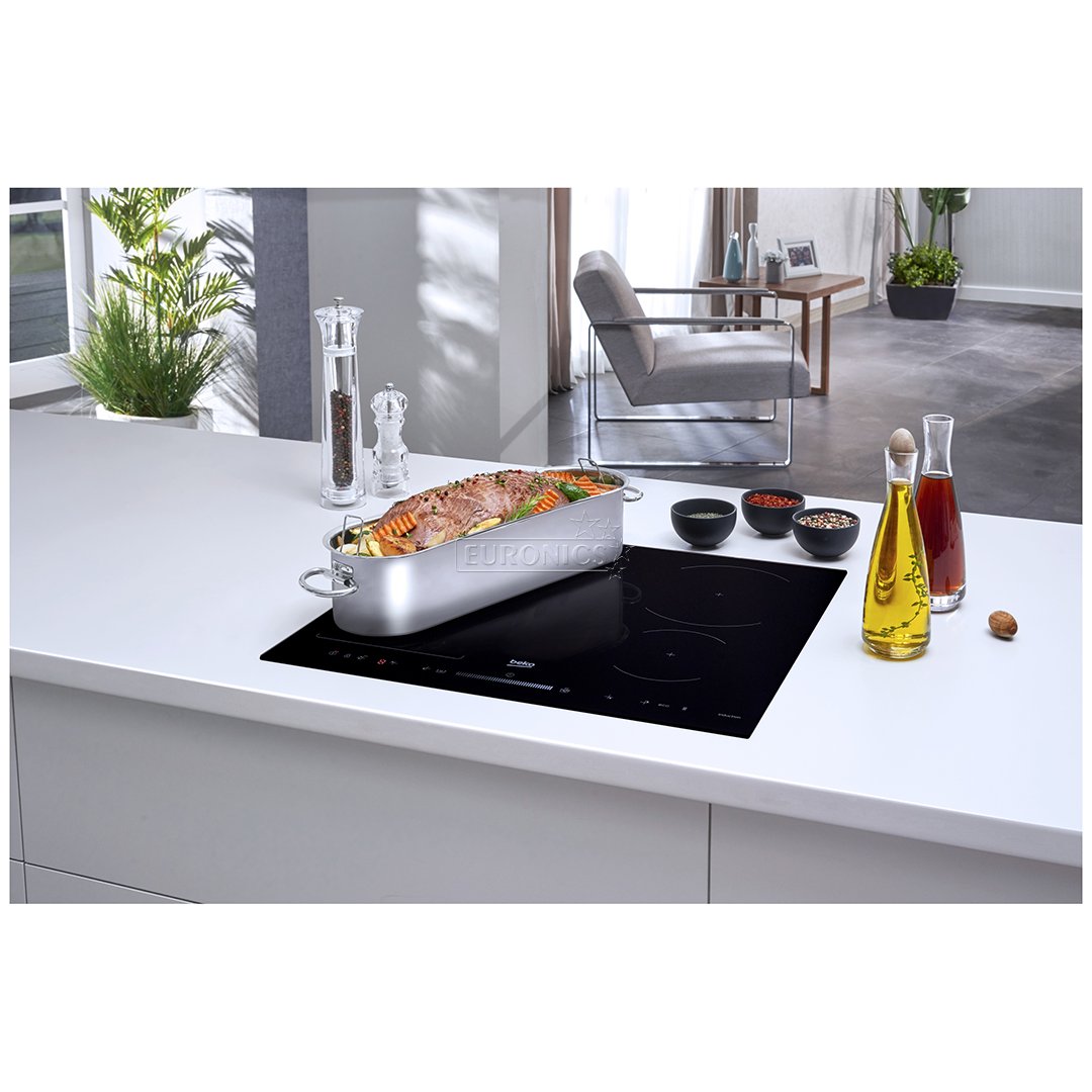 Beko, ширина 58 см, черный - Интегрируемая индукционная варочная панель