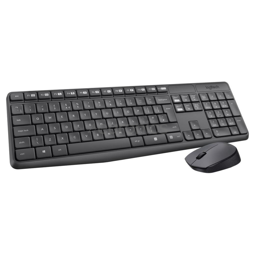 Logitech MK235, SWE, black - Wireless Desktop