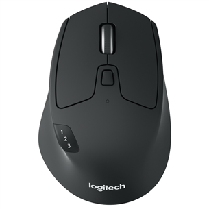 Logitech M720 Triathlon, must - Juhtmevaba optiline hiir