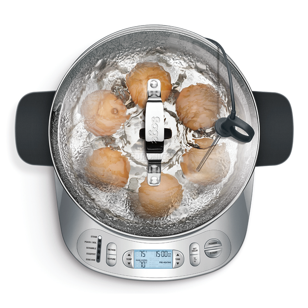 Egg boiler the One° Precision Poacher, silver - Sage
