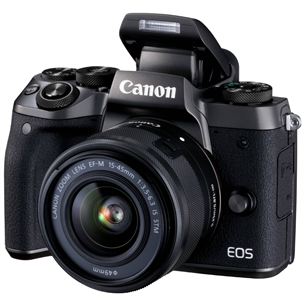 Гибридная фотокамера Canon EOS M5 + объектив 15-45мм IS STM
