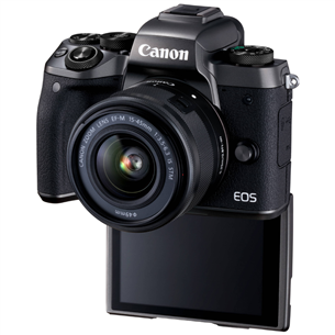 Гибридная фотокамера Canon EOS M5 + объектив 15-45мм IS STM