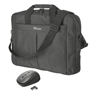 Notebook bag Trust Primo + wireless mouse