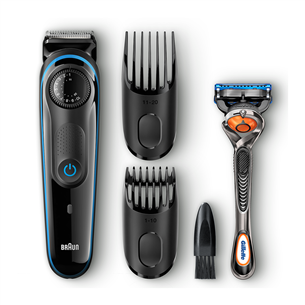 Beard trimmer Braun BT3040 + Gillette Fusion razor