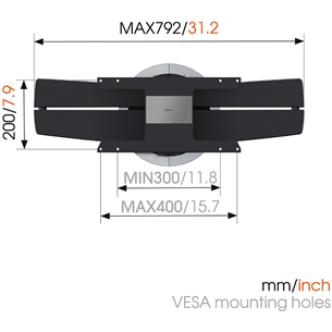 OLED wall mount Vogel's NEXT 7346 (40-65'')