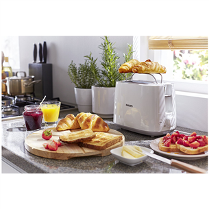 Philips Daily Collection, 900 W, white - Toaster