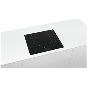 Bosch, width 59.2 cm, black - Built-in induction hob