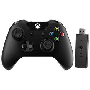 Игровой пульт для Xbox One + беспроводной адаптер Microsoft