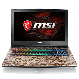 Notebook MSI GE62VR-7RF Camo Squad Limited Edition