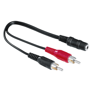 Adapter 3.5 mm to RCA Hama (0,1 m) 00122375