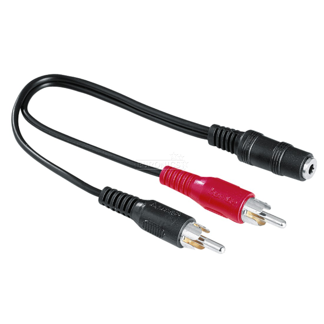 Adapter 3.5 mm to RCA Hama (0,1 m)