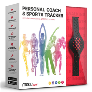 Personal coach and sports tracker Moov Now