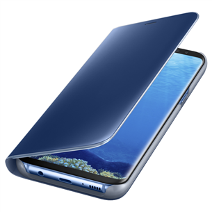 Samsung Galaxy S8+ kaaned Clear View Standing Cover