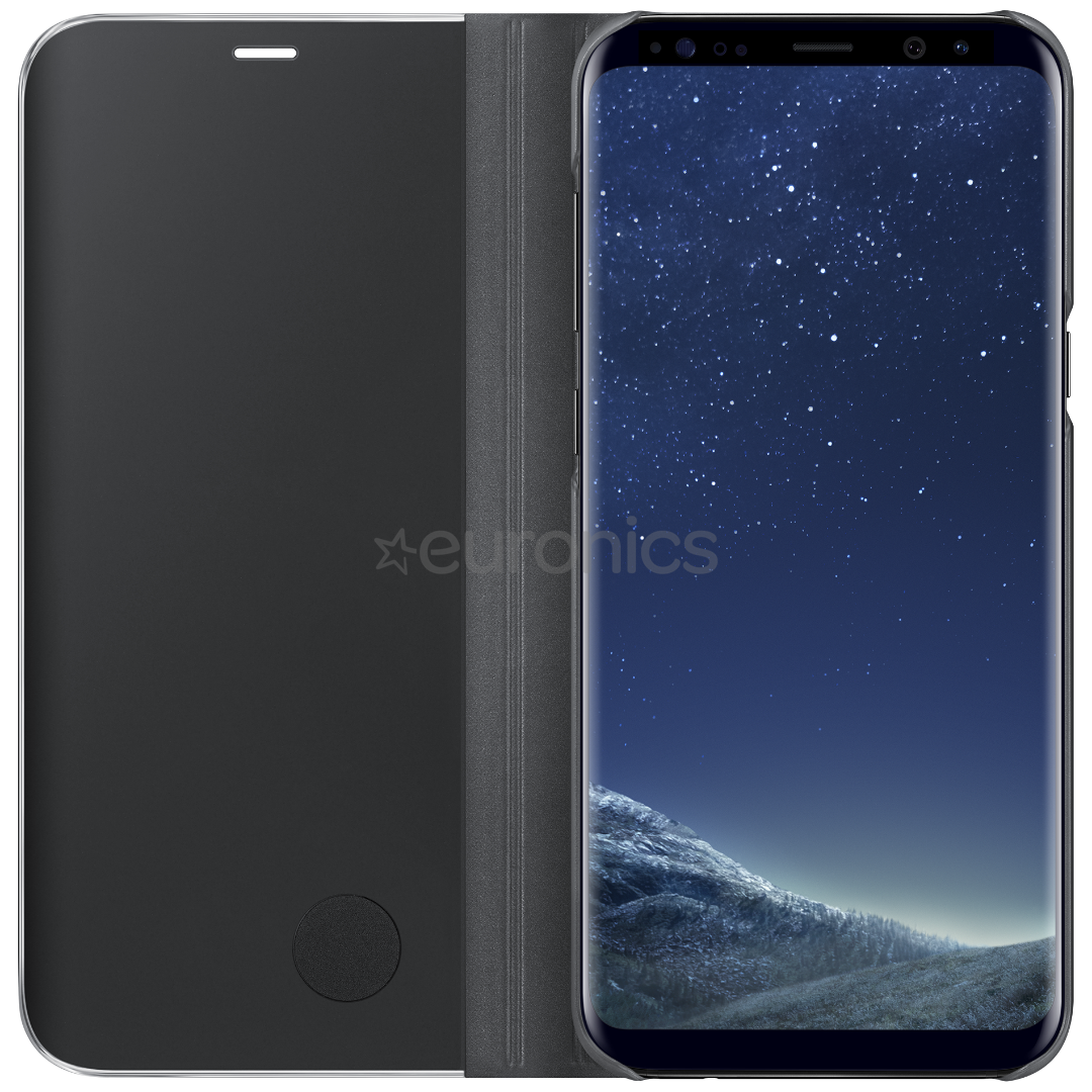 Samsung Galaxy S8+ kaaned Clear View Standing Cover