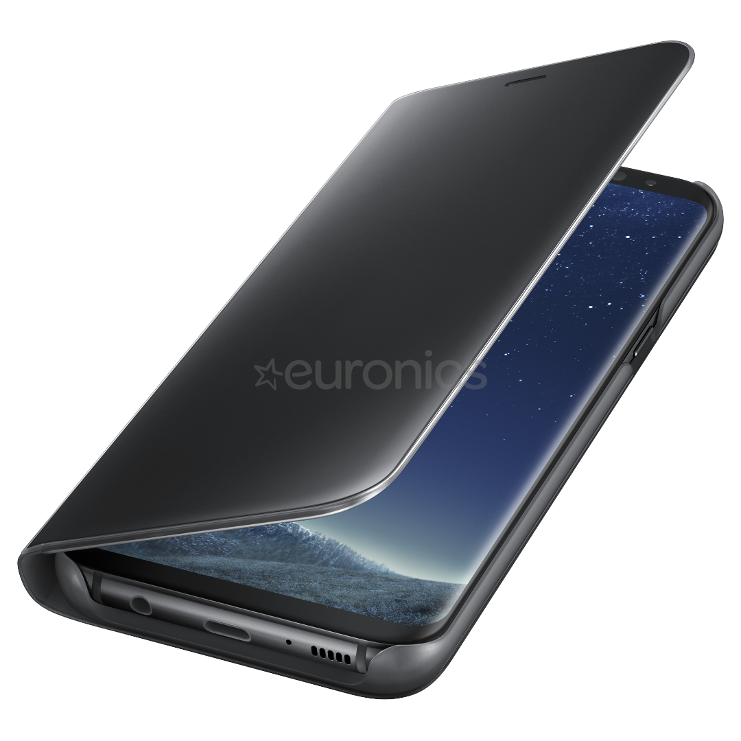 Samsung Galaxy S8+ kaaned Clear View Standing Cover