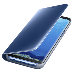 Samsung Galaxy S8 kaaned Clear View Standing Cover
