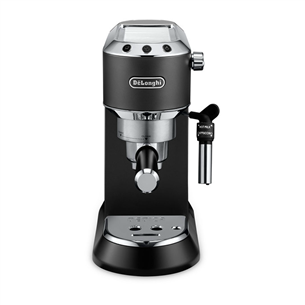 Delonghi Dedica pump, black/inox - Espresso machine EC685BK