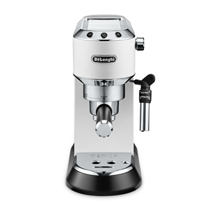 Delonghi Dedica pump, белый/нерж. сталь - Кофемашина EC685W