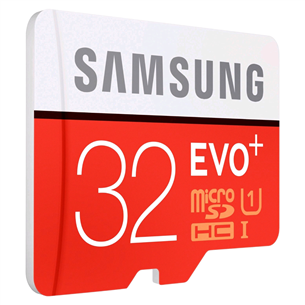 Micro SDHC mälukaart + adapter Samsung EVO Plus (32 GB)