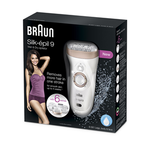 Epilaator Braun Silk•èpil® 9 9-561 Wet&Dry