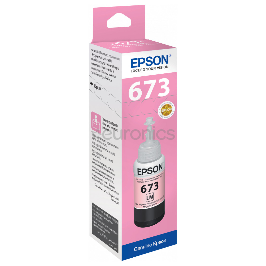 Контейнер с чернилами Epson 103 EcoTank (светло-пурпурный)