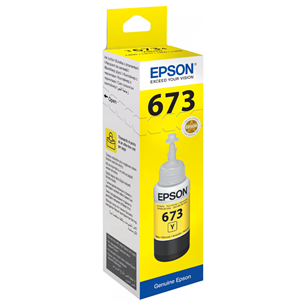 Контейнер с чернилами Epson T6734 (желтый) C13T67344A